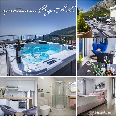 Apartmani I Studio Big Hill Makarska Zewnętrze zdjęcie